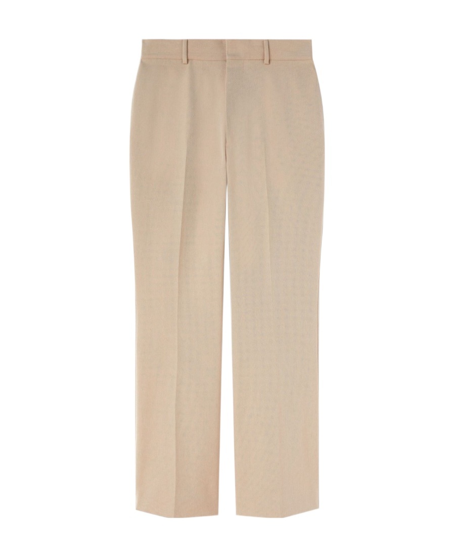 Palm Angels Men's Flared Trousers In Nude