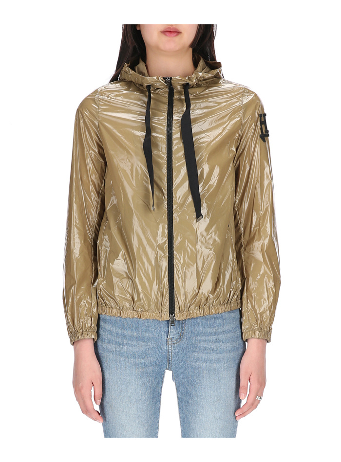 Herno Long-sleeved Casual Jacket In Multicolor