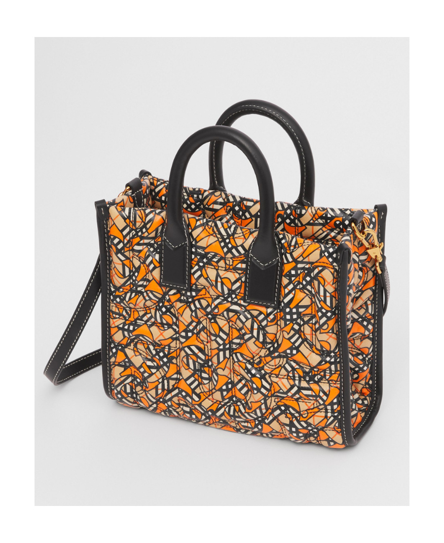 Burberry Mini Freya Monogram Tote Bag