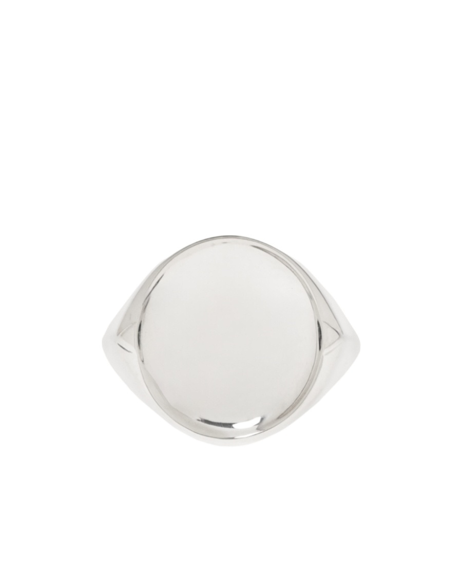 Bottega Veneta Round Ring In White