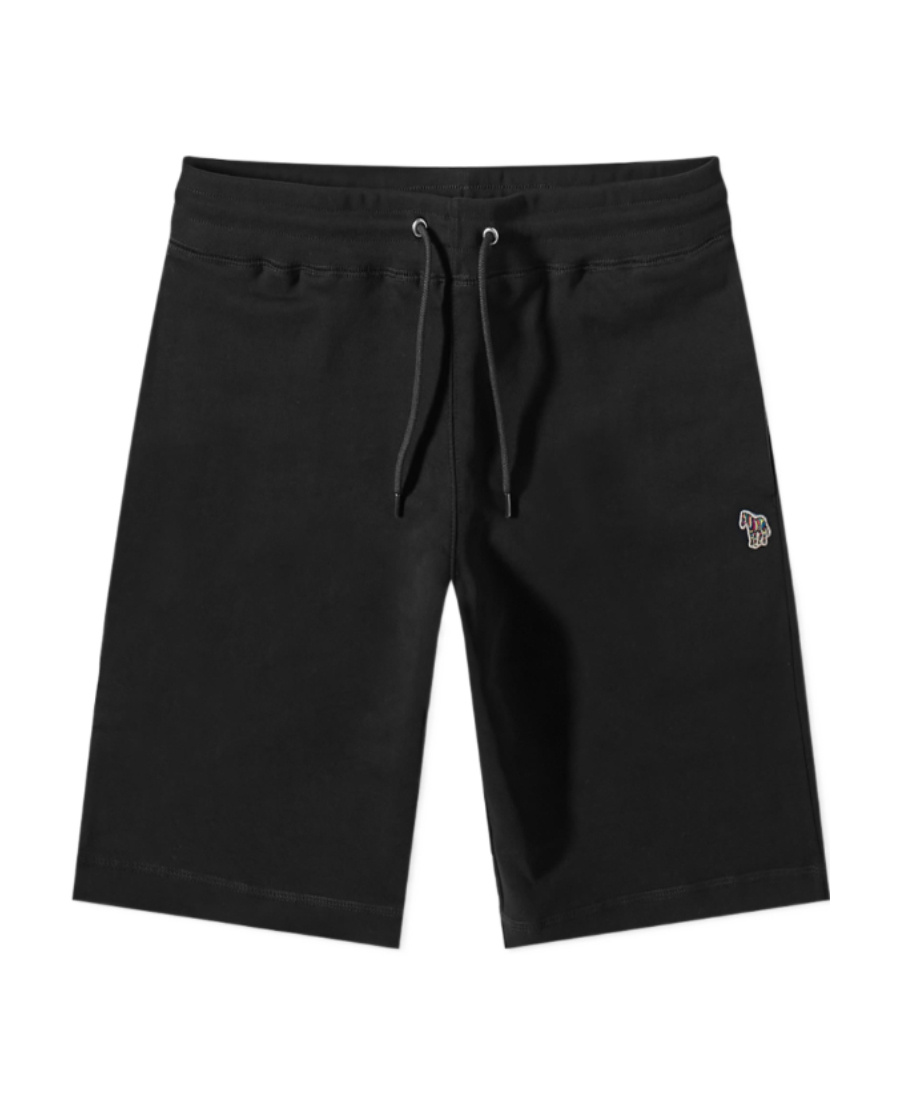 Ps By Paul Smith Logo-patch Detail Bermuda Shorts In Black
