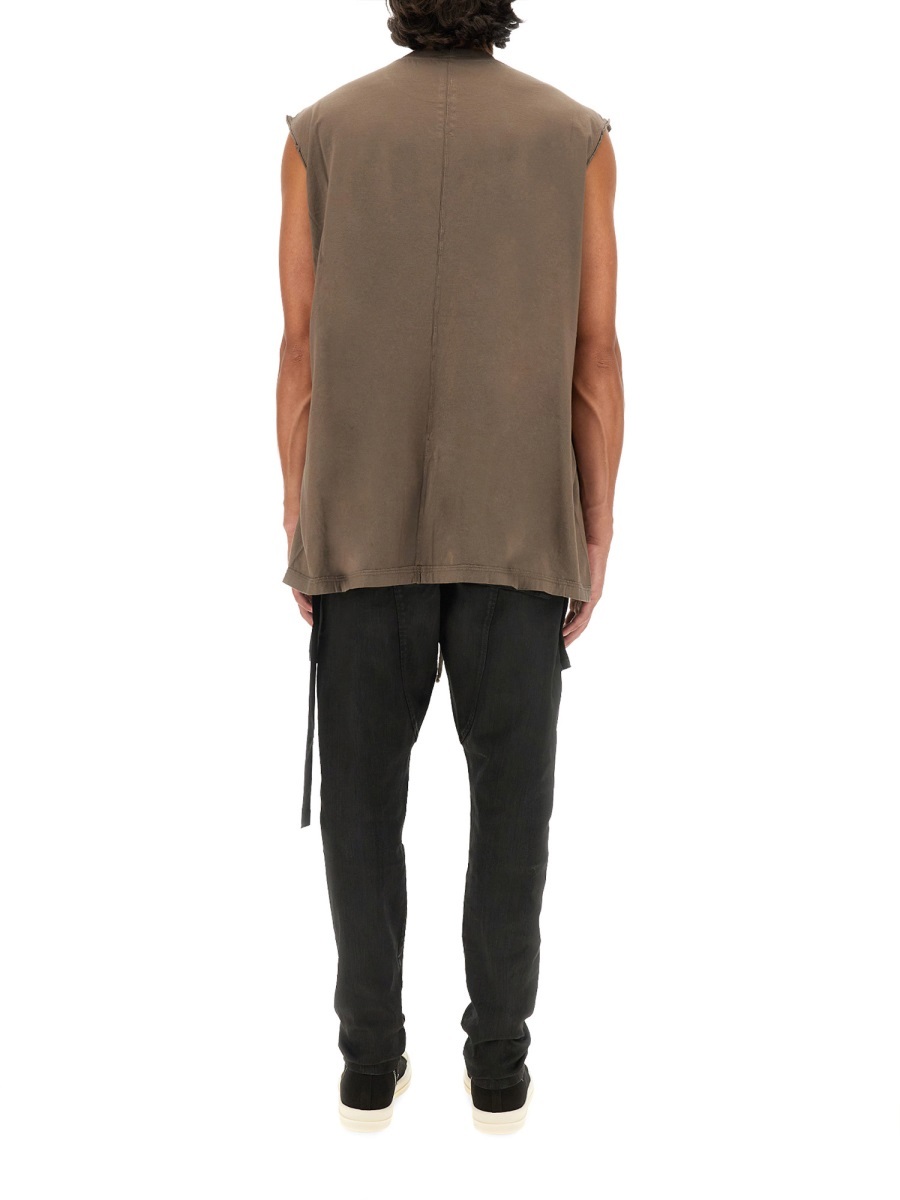 Shop Rick Owens Drkshdw Tarp Vest In Green