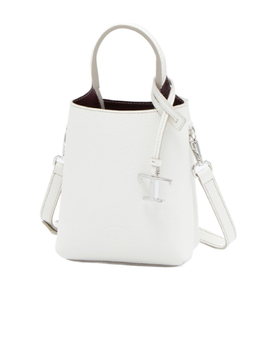 TOD'S DEBOSSED-LOGO LEATHER MINI BAG 