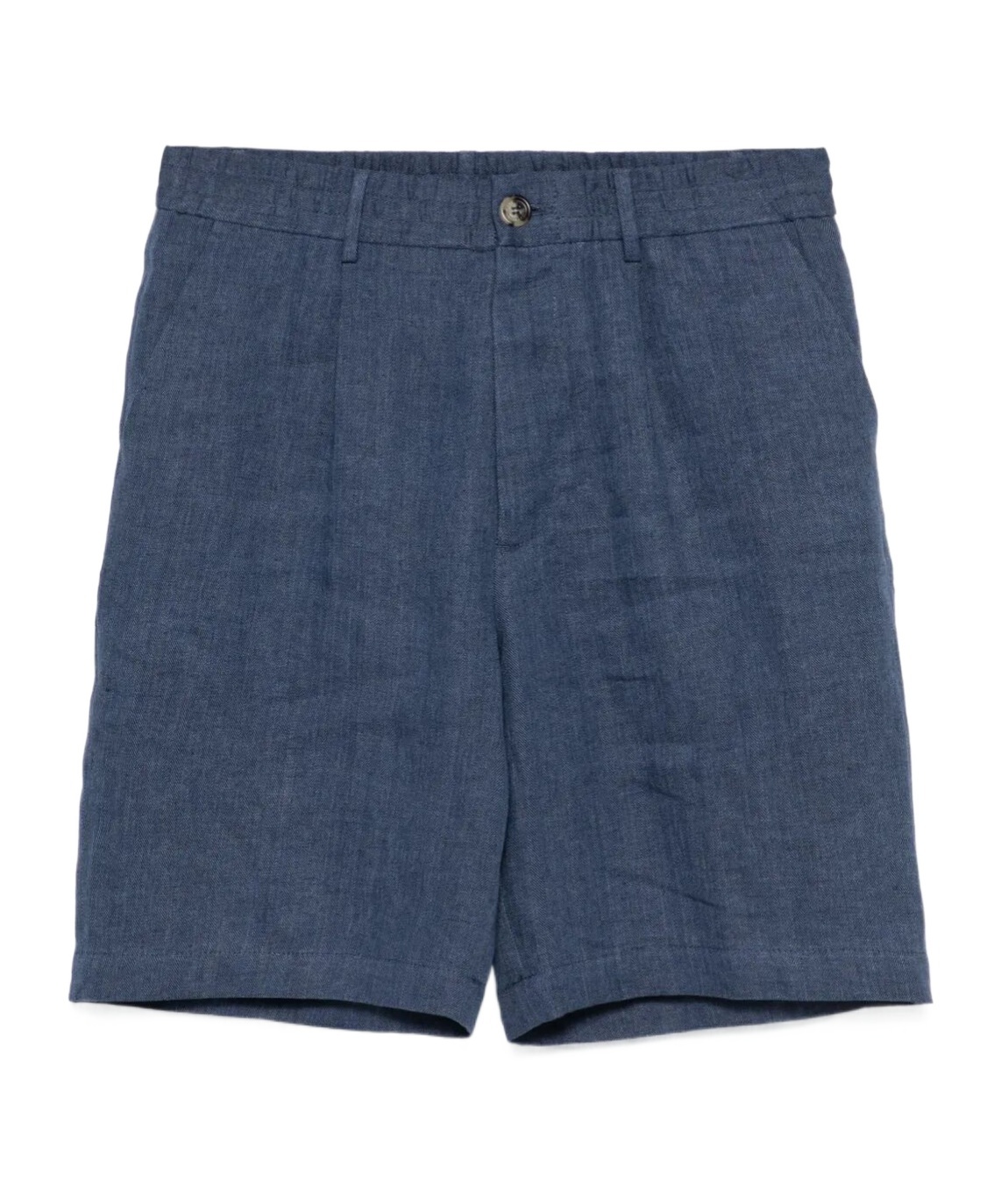 Brunello Cucinelli Men Bermuda Shorts In Blue