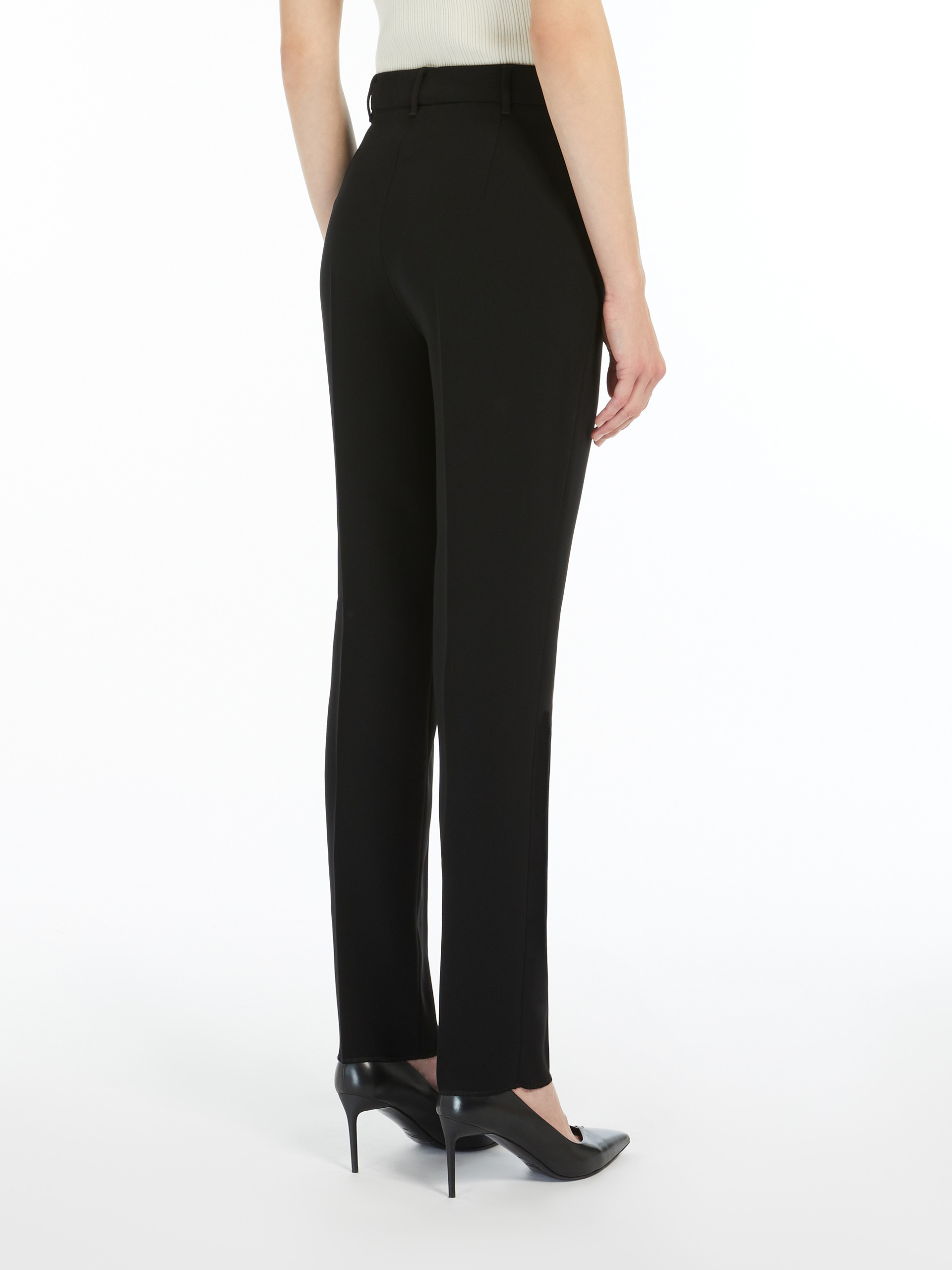 Max Mara Trousers In Black