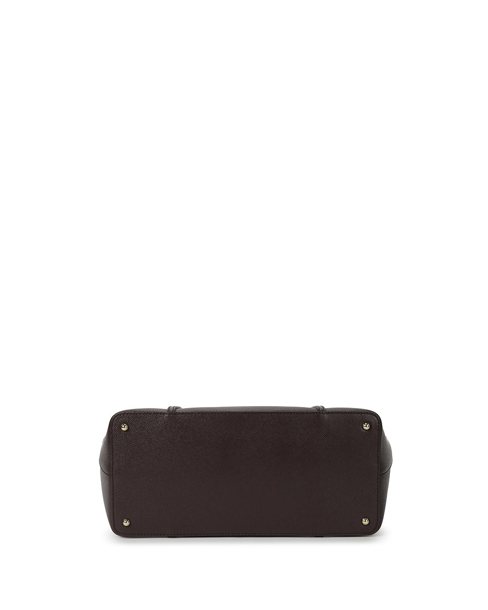 Dolce & Gabbana Logo Details Handbag In Black
