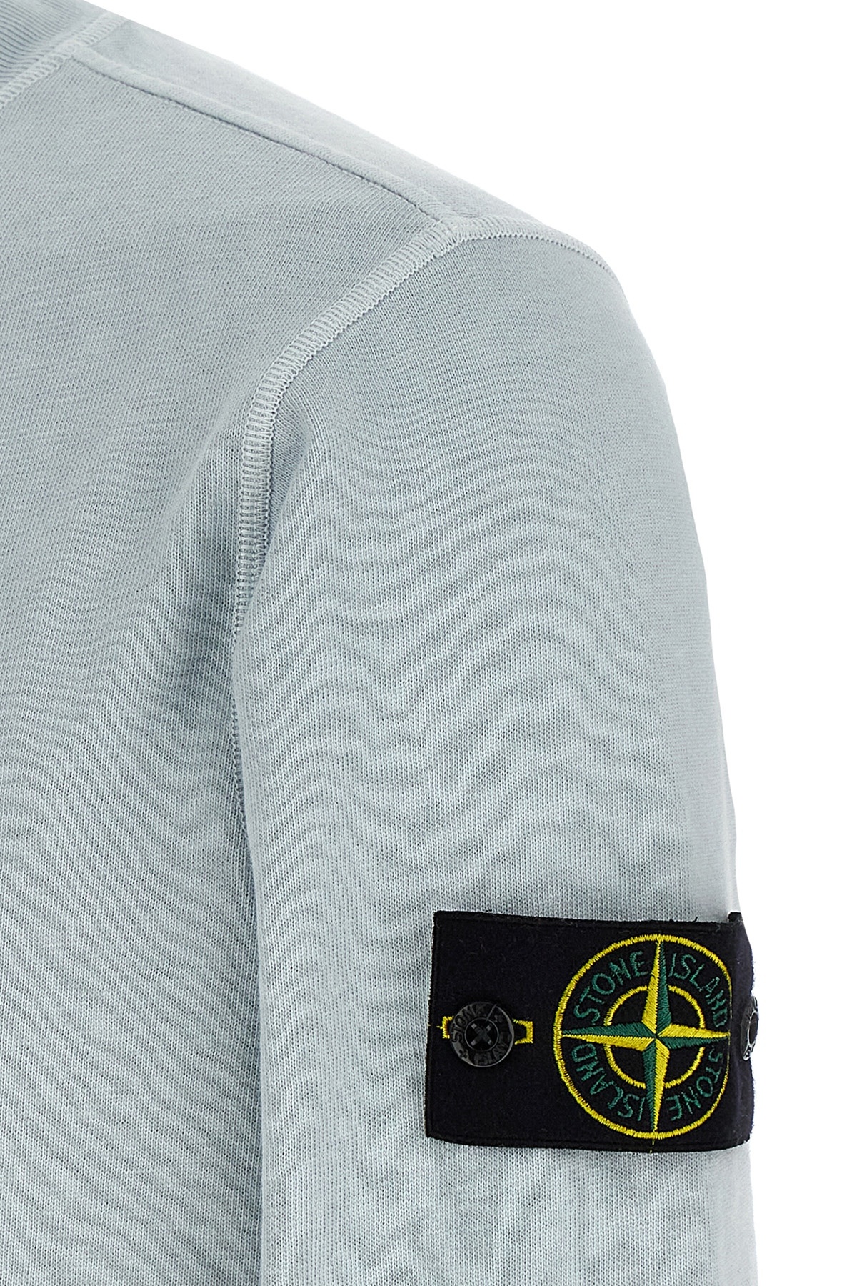 Stone Island Round-neck Sweater In Blue