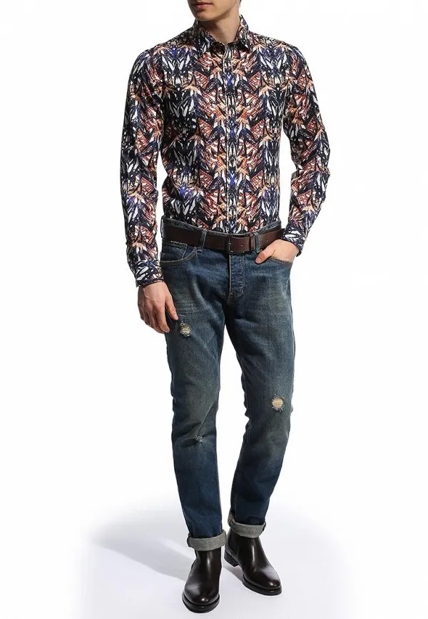 JUST CAVALLI PRINTED SHIRT
