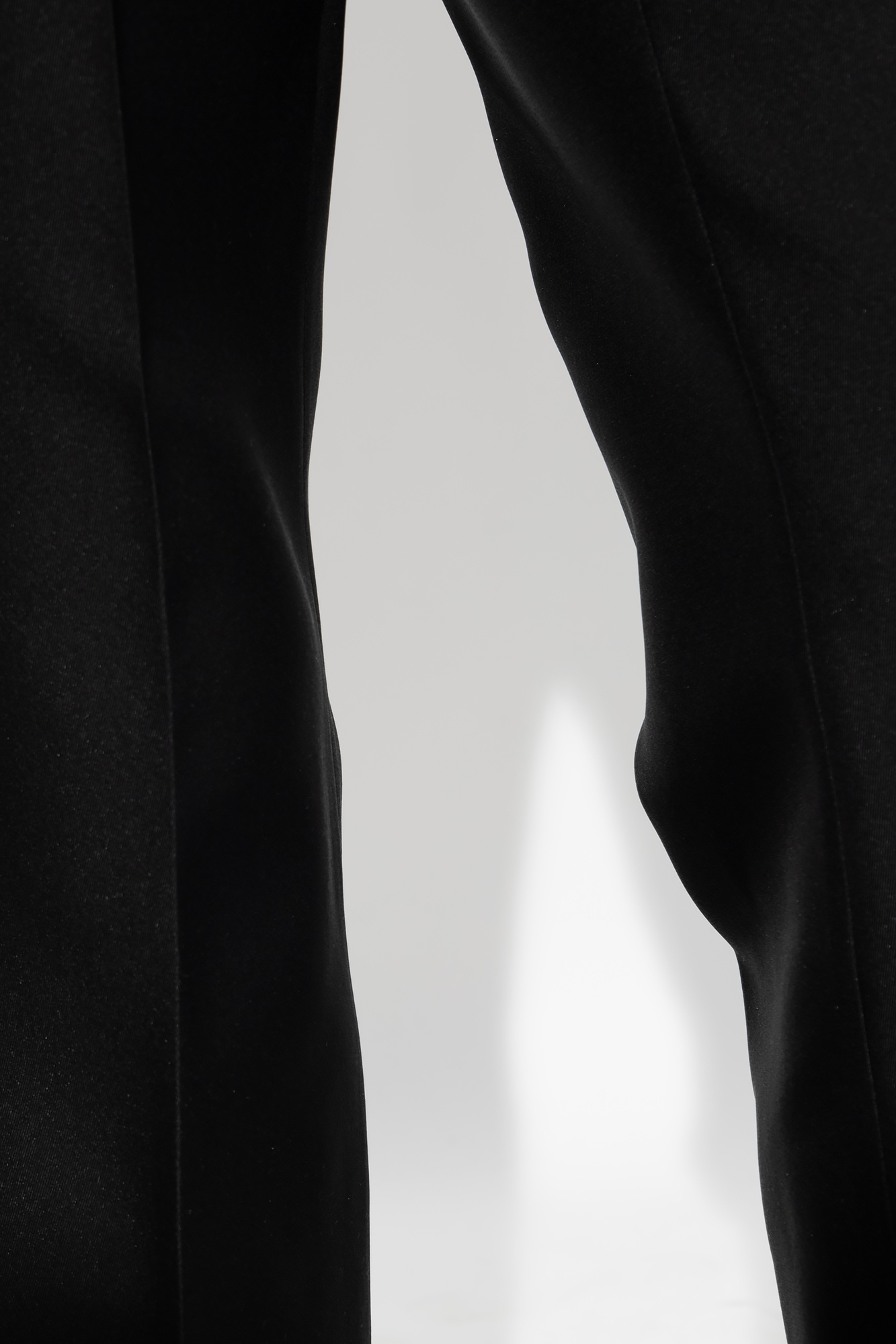 Jil Sander Flared-leg Tailored Trousers In Black