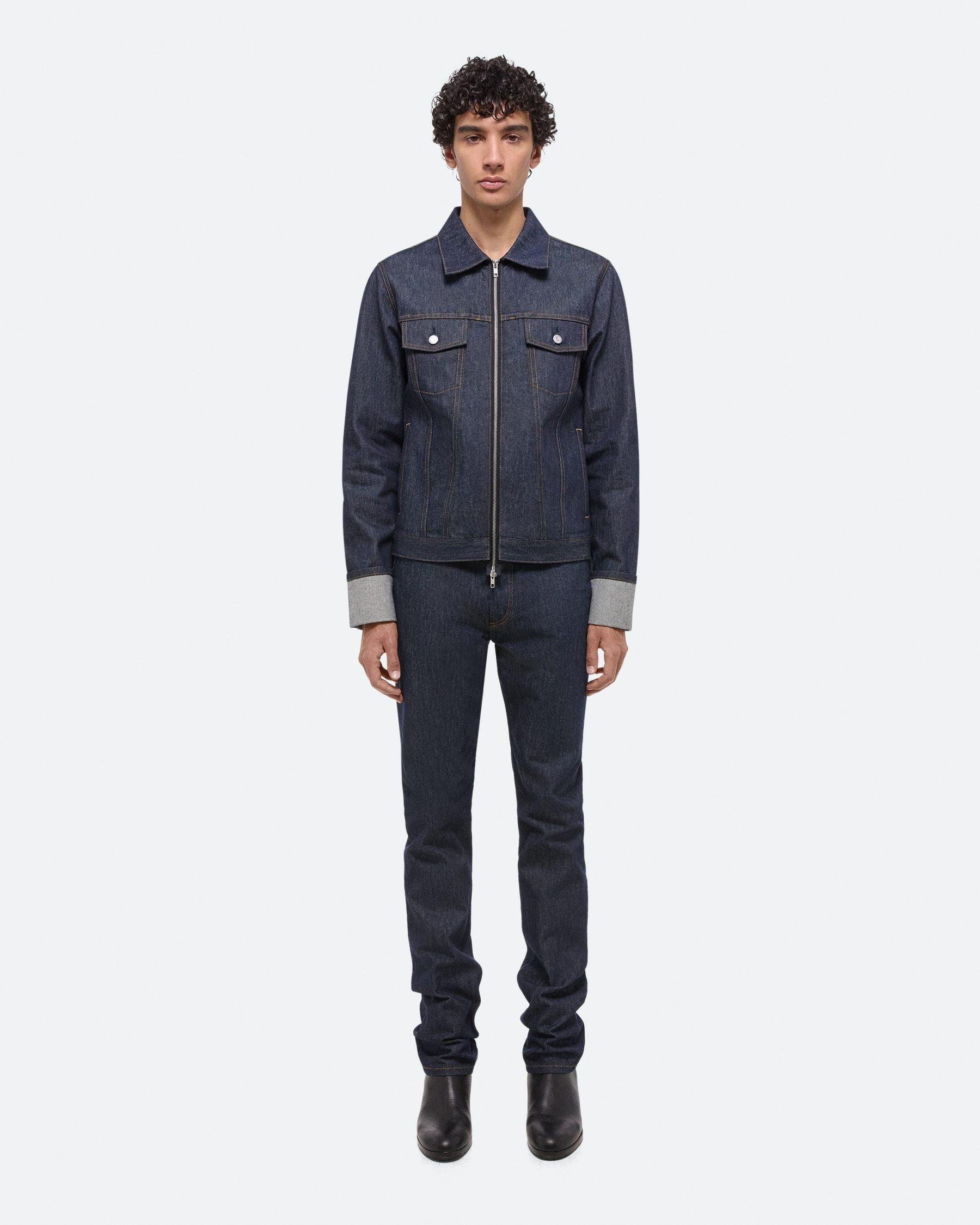 Helmut Lang Zip-up Denim Jacket