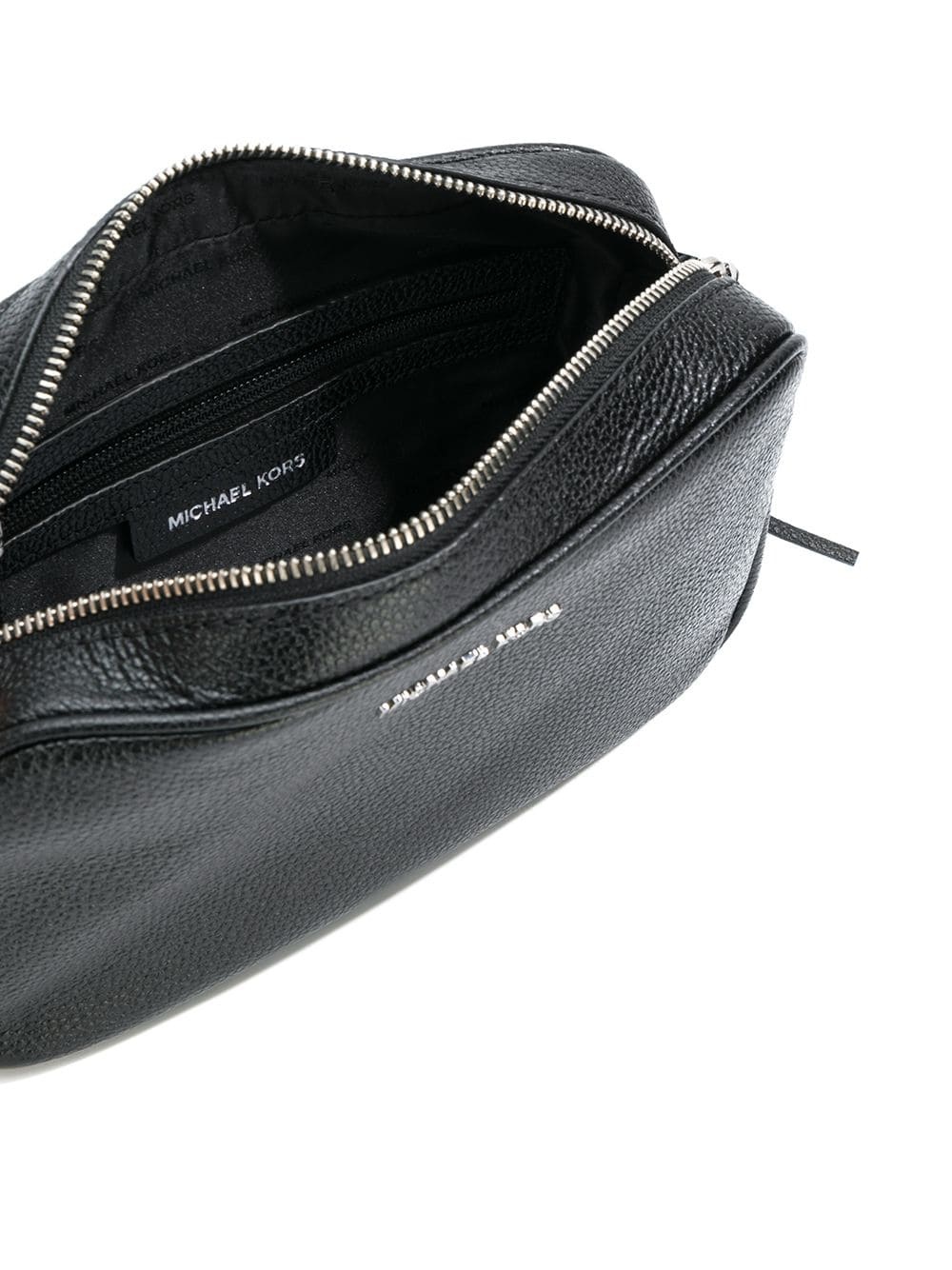 MICHAEL MICHAEL KORS MICHAEL MICHAEL KORS GINNY LOGO PLAQUE CROSSBODY BAG