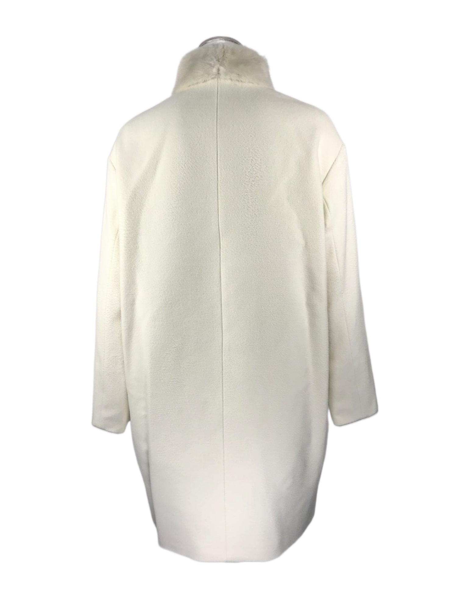 Max Mara Long-sleeved Coat In White