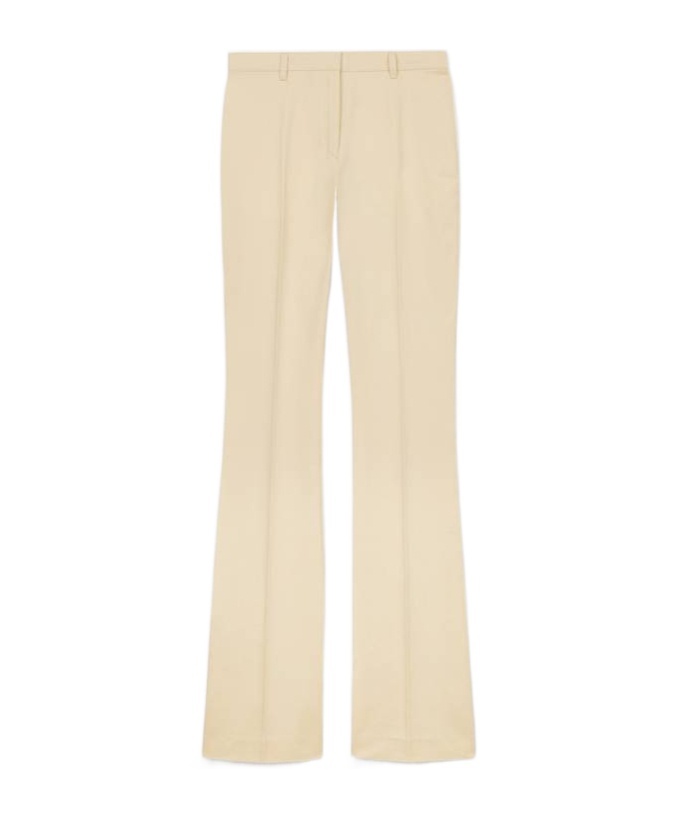 Kenzo Belt-loop Casual Pants In Cream