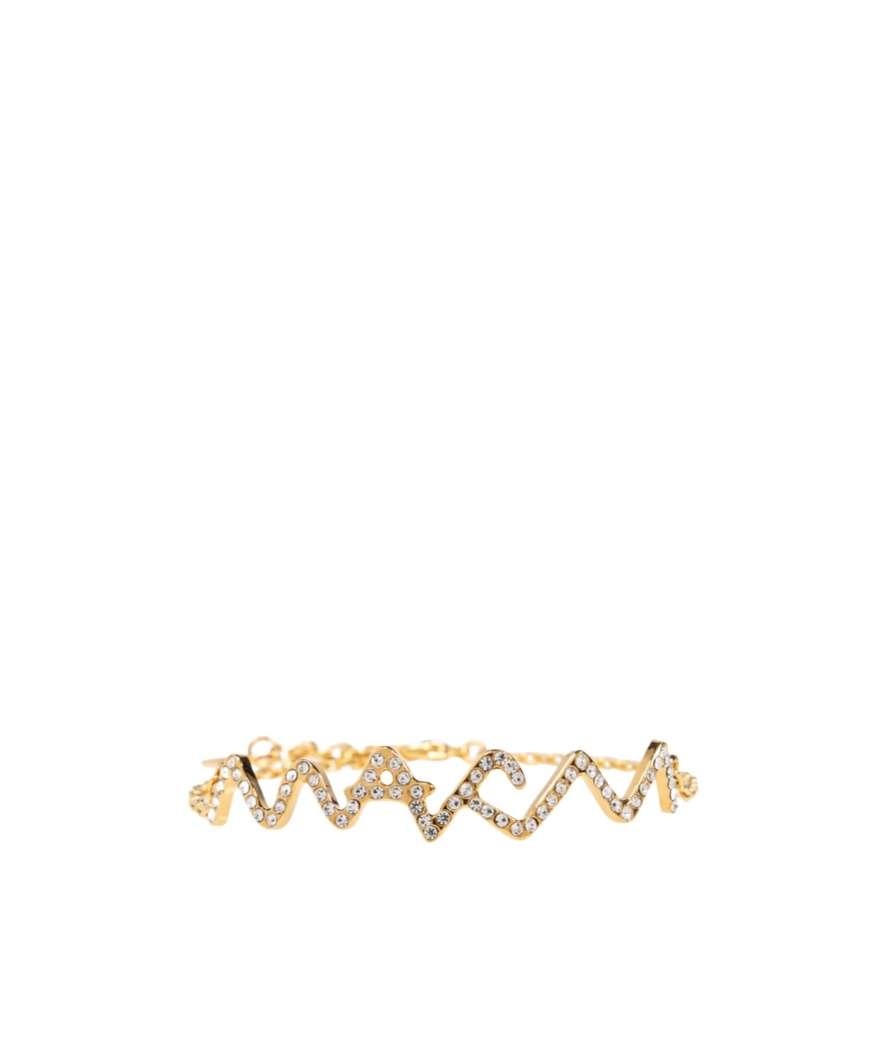 Marni Wave Pattern Bracelet In Yellow