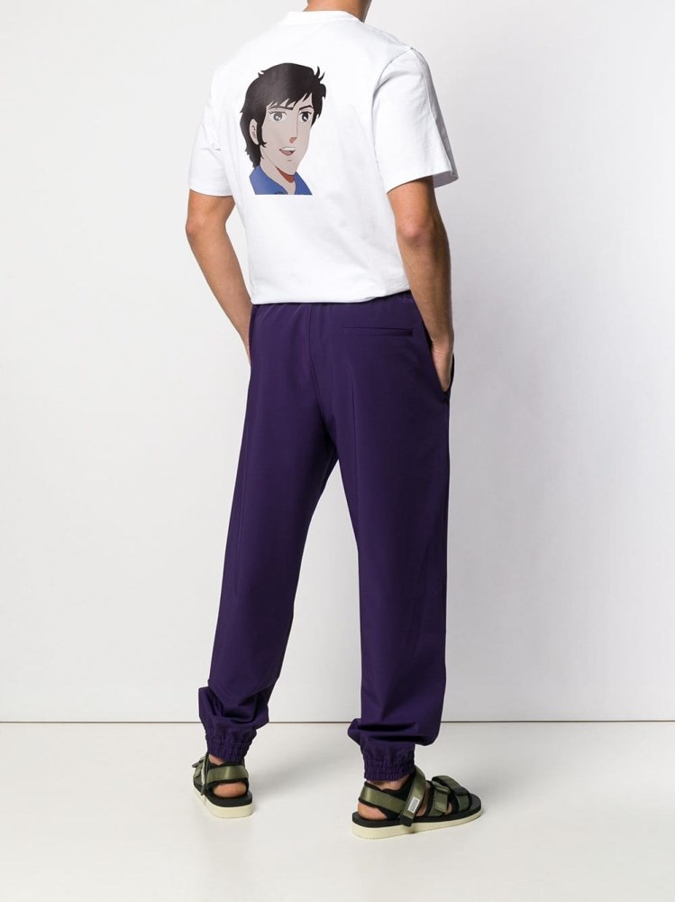 Msgm T-shirt With Logo In White