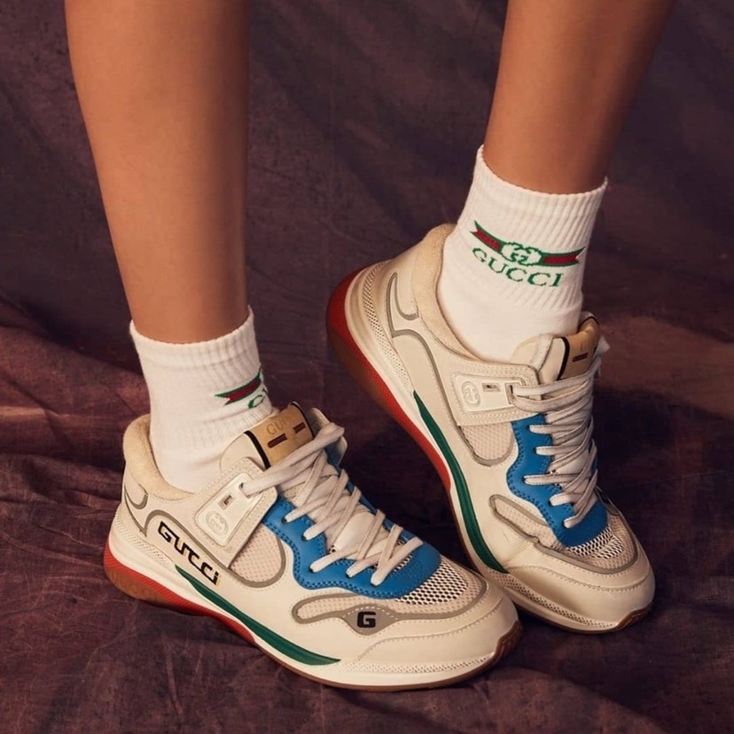 Gucci Ultrapace Low-top Sneakers In Multicolor