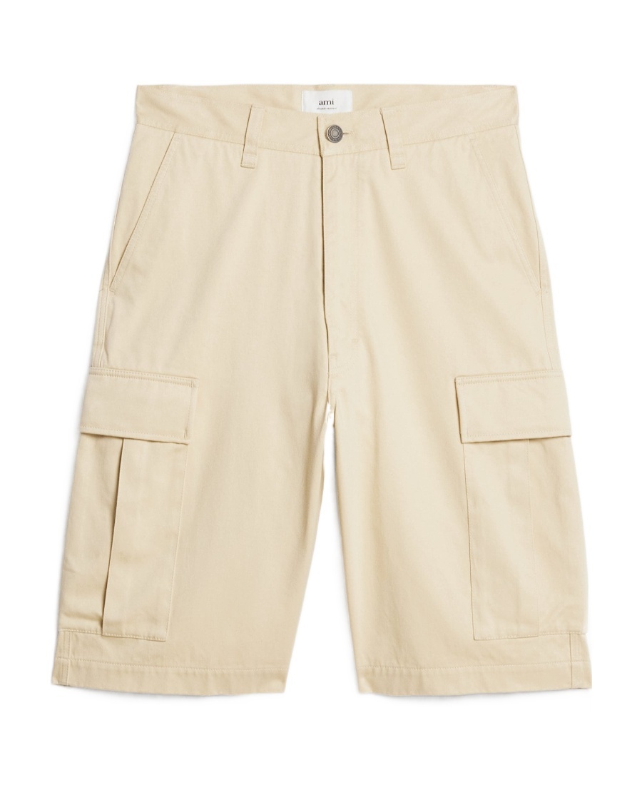 Ami Alexandre Mattiussi Cargo-shorts Mit Geradem Bein In Nude