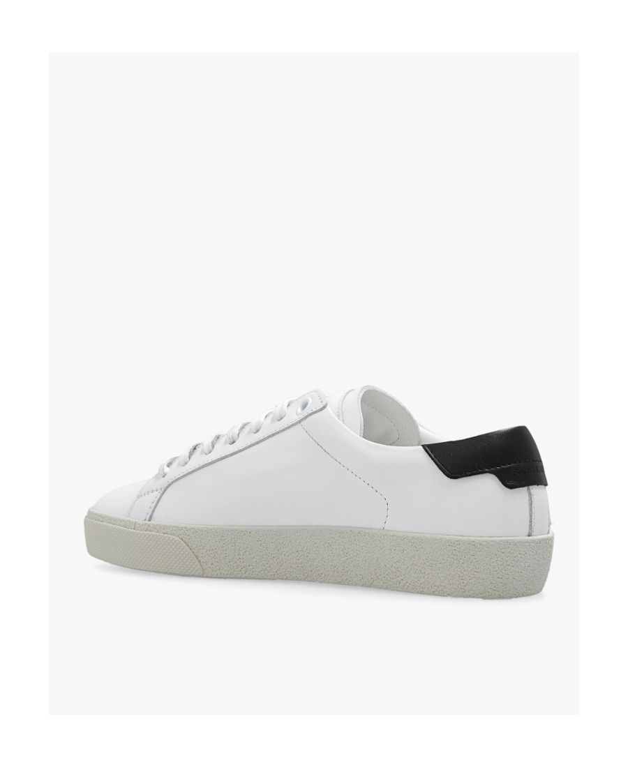 Saint Laurent Our Legacy Leather Jacket In White