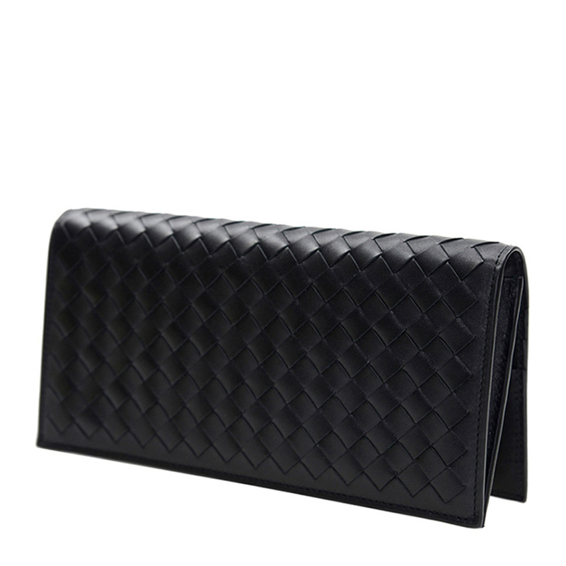 Bottega Veneta Logo Wallet In Black