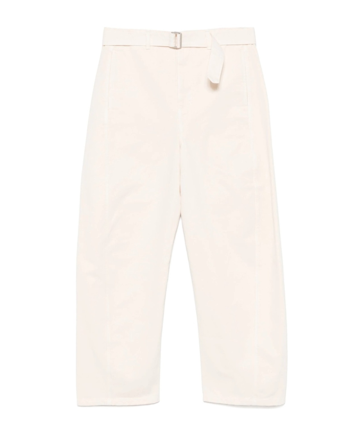 Lemaire Belt-loop Jeans In White
