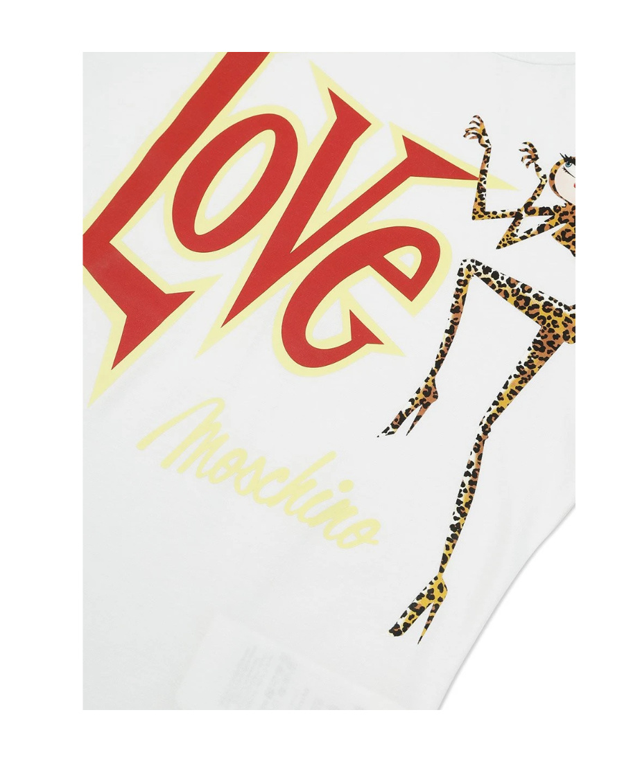 Moschino Printed T-shirt In White