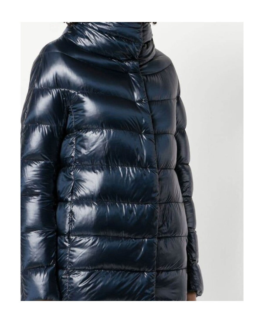 Herno Feather Down Puffer Jacket In Black