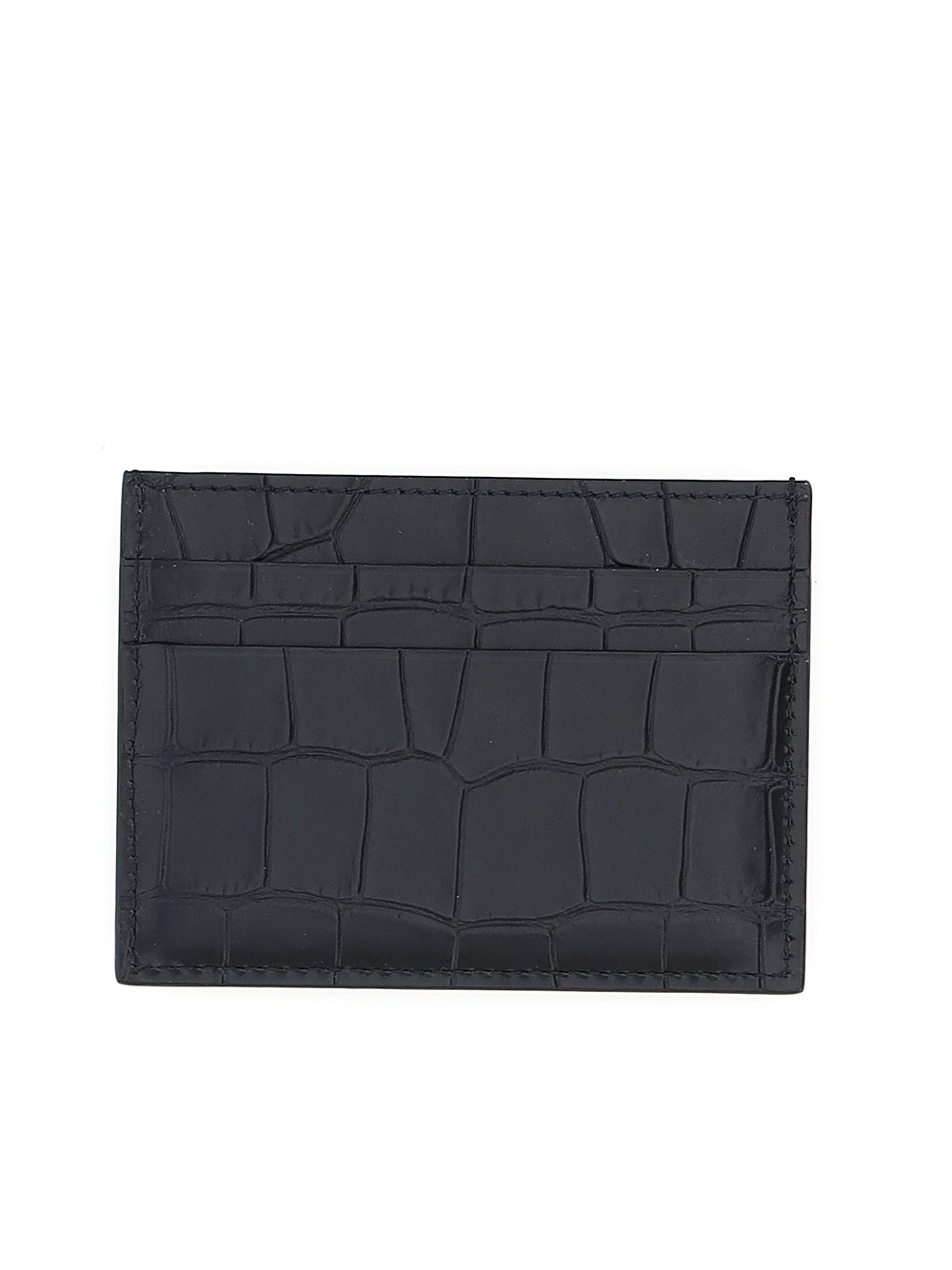Balenciaga Cash Logo Cardholder In Black