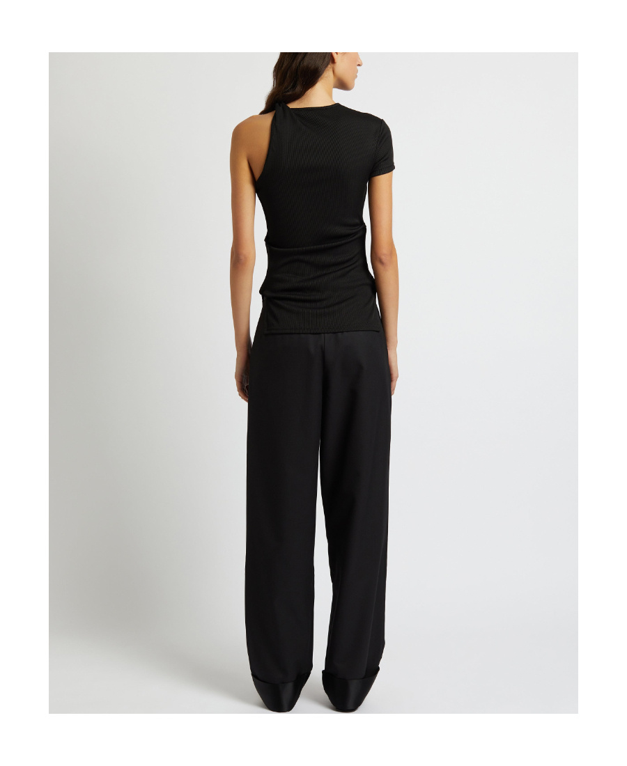 Christopher Esber Top Torsadé In Black