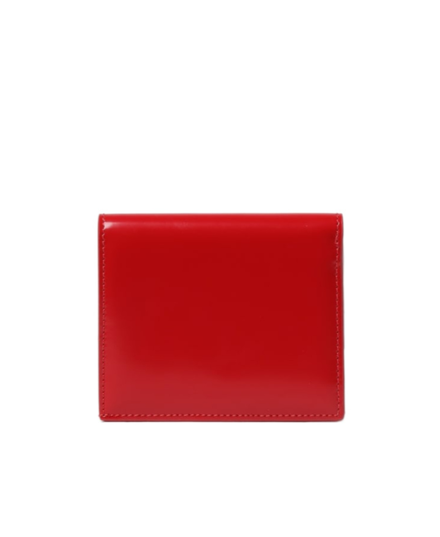 Ferragamo Horsebit Buckle Flip Wallet In Red