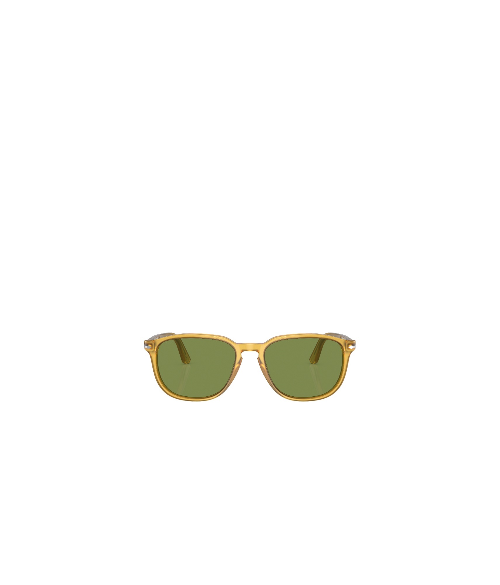 Persol Rectangular Sunglasses In Green