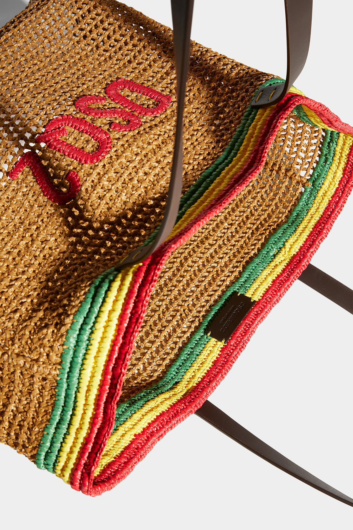 Dsquared2 Logo Shoulder Bag In Brown