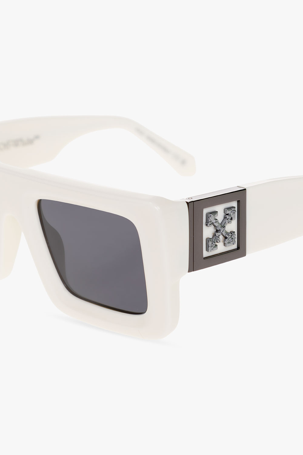 Off-white Leonardo Rectangle-frame Sunglasses In White