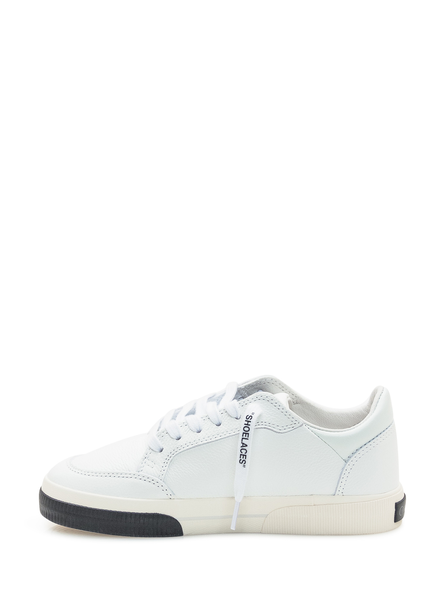 Off-white Lace-up Low-top Casual Shoes In White