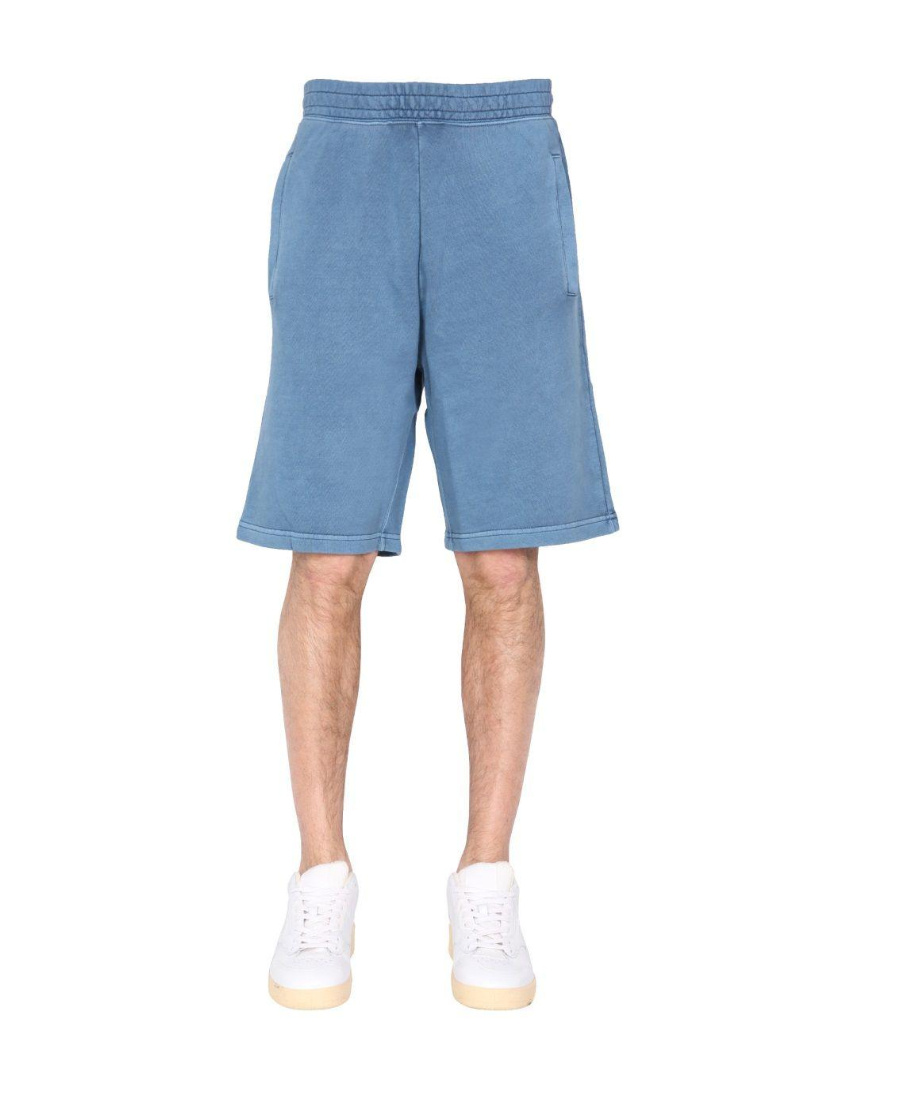 Carhartt Logo Shorts In Blue