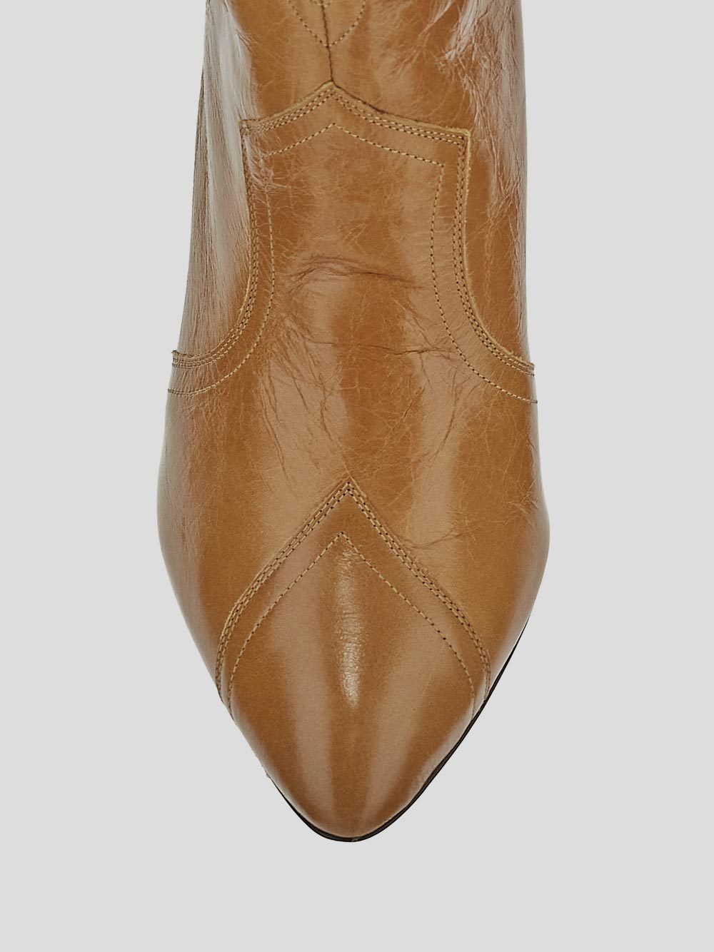 Isabel Marant Pointed Short Boots In Brown