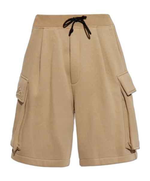 Dsquared2 Cargo-pocket Track Shorts In Nude