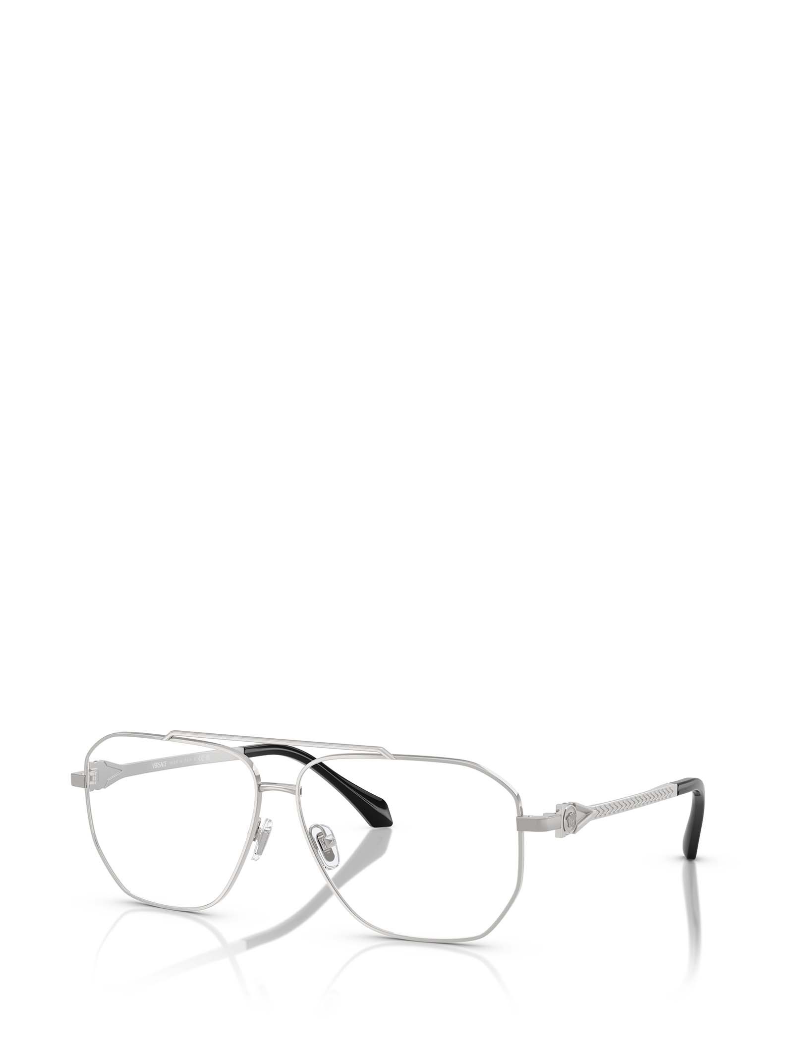Versace Geometric-frame Glasses In White