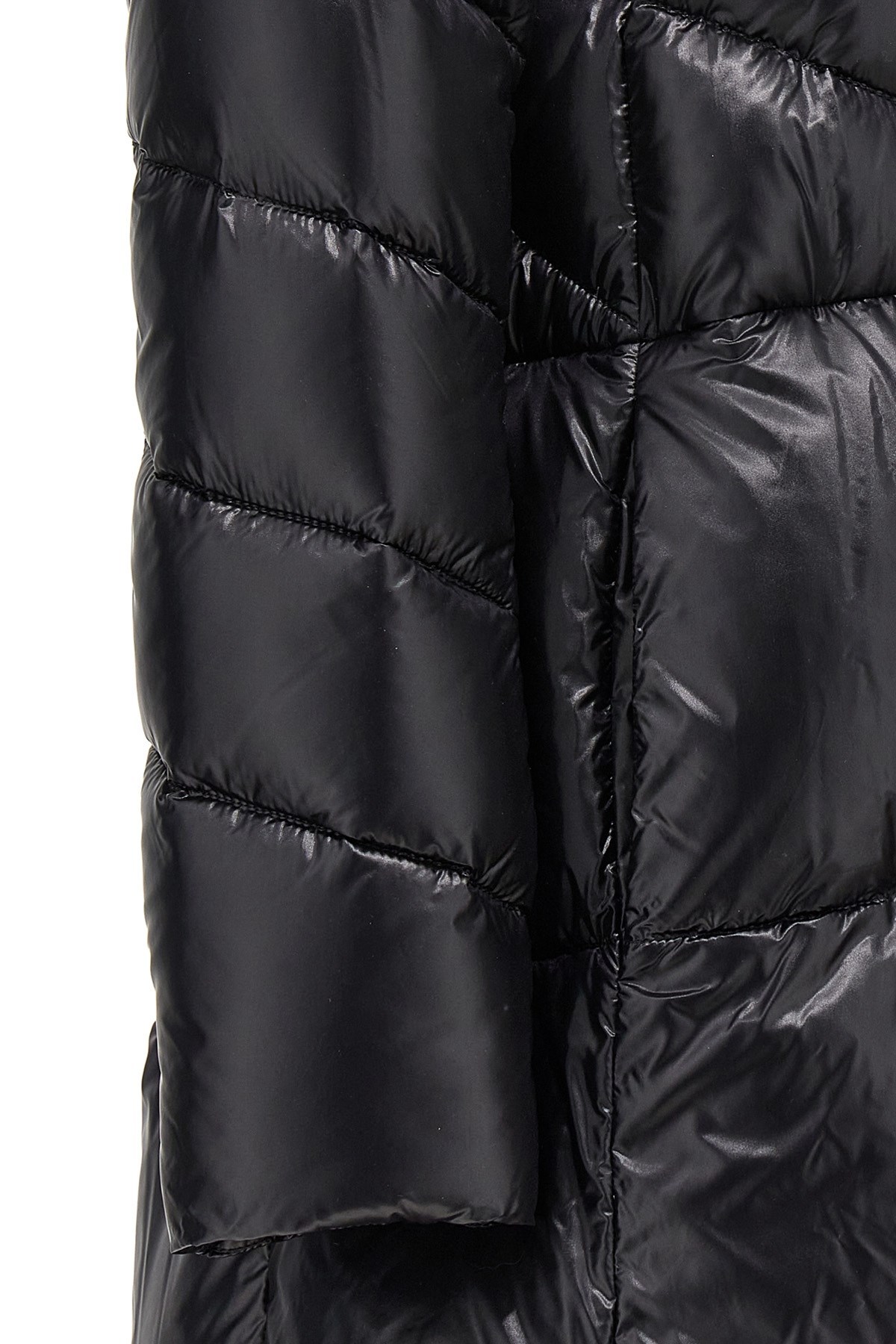 Herno A-shape Down Jacket In Black