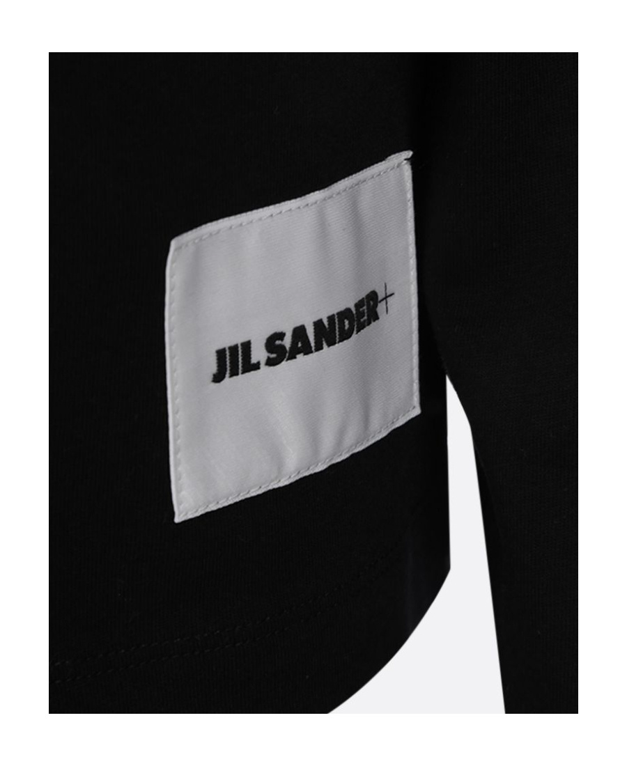 Jil Sander Three-pack Long-sleeve Tops In Black