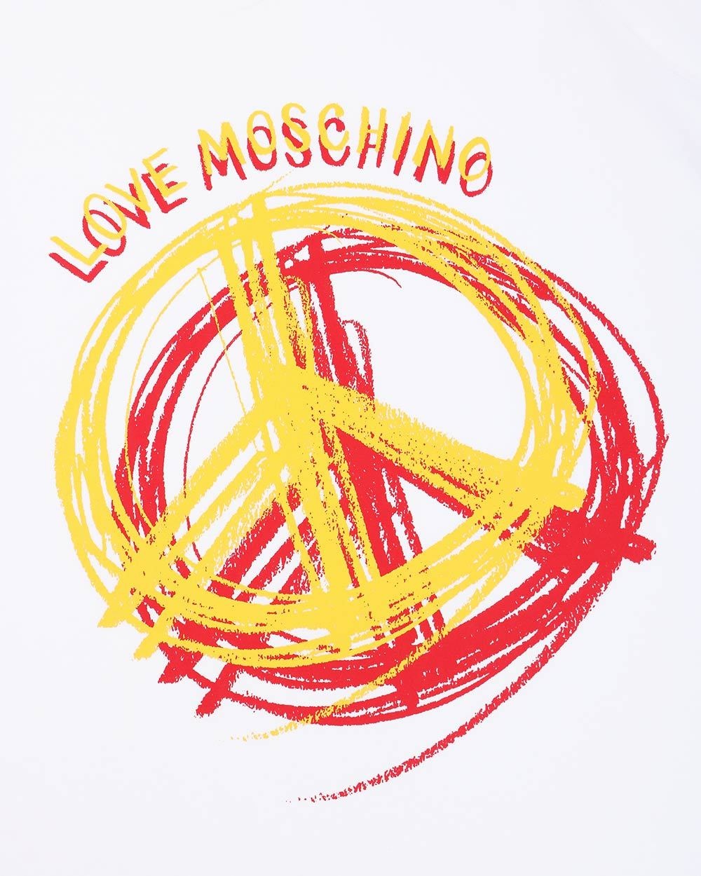 Moschino Printed T-shirt In White