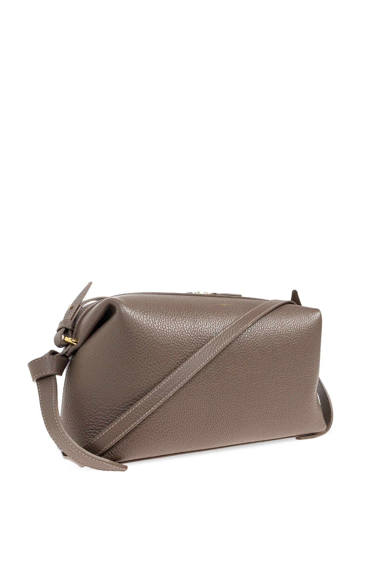 Yuzefi Brioche Pouch Tote Bag In Brown
