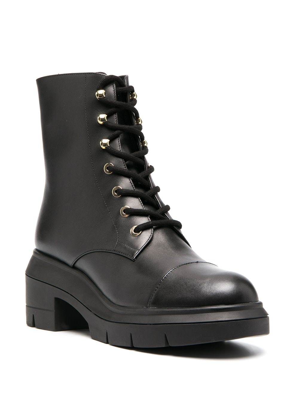 Stuart Weitzman High-top Boots In Black
