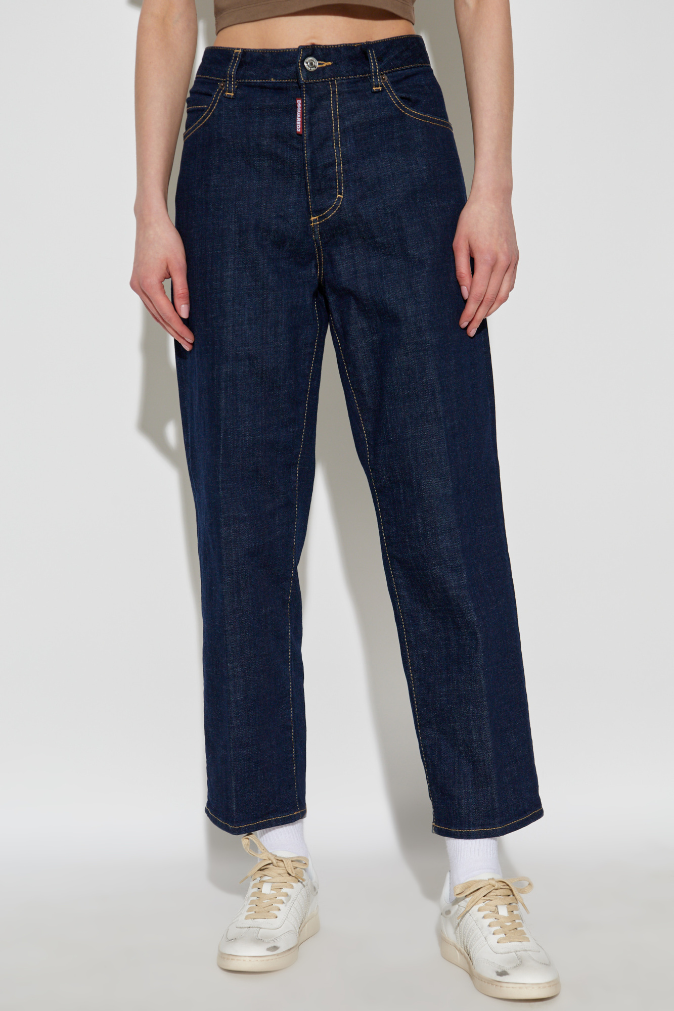 Dsquared2 Straight-leg Jeans In Blue