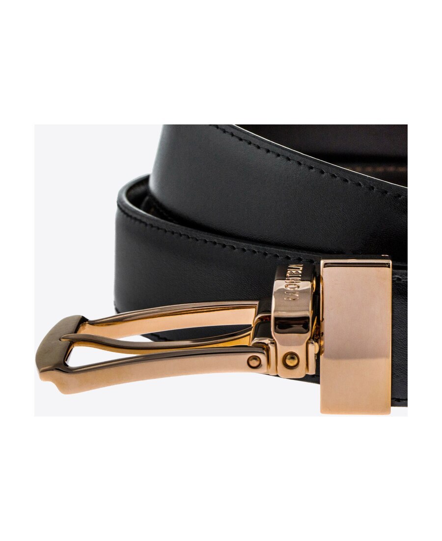 Montblanc Logo Belt In Black