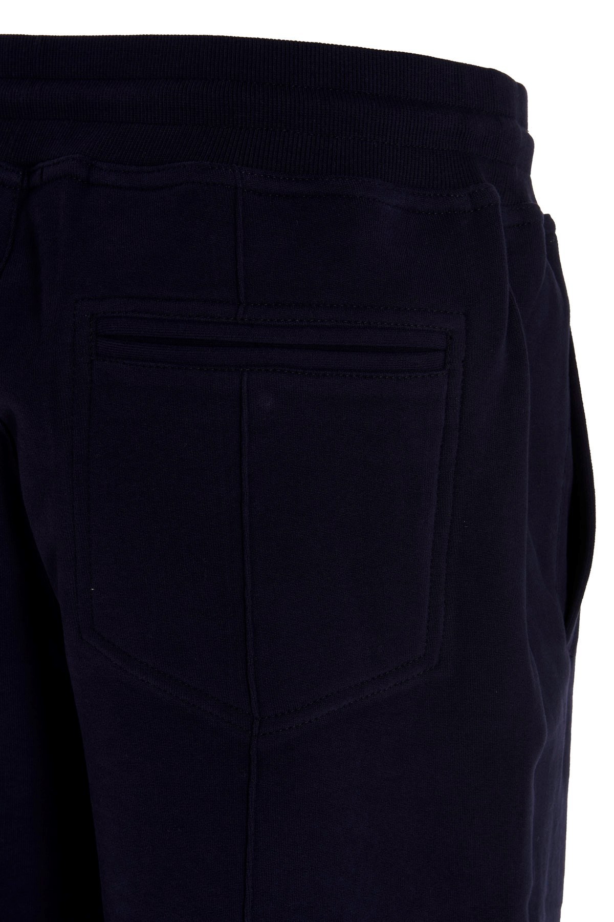 Brunello Cucinelli Drawstring Cotton Track Trousers In Black