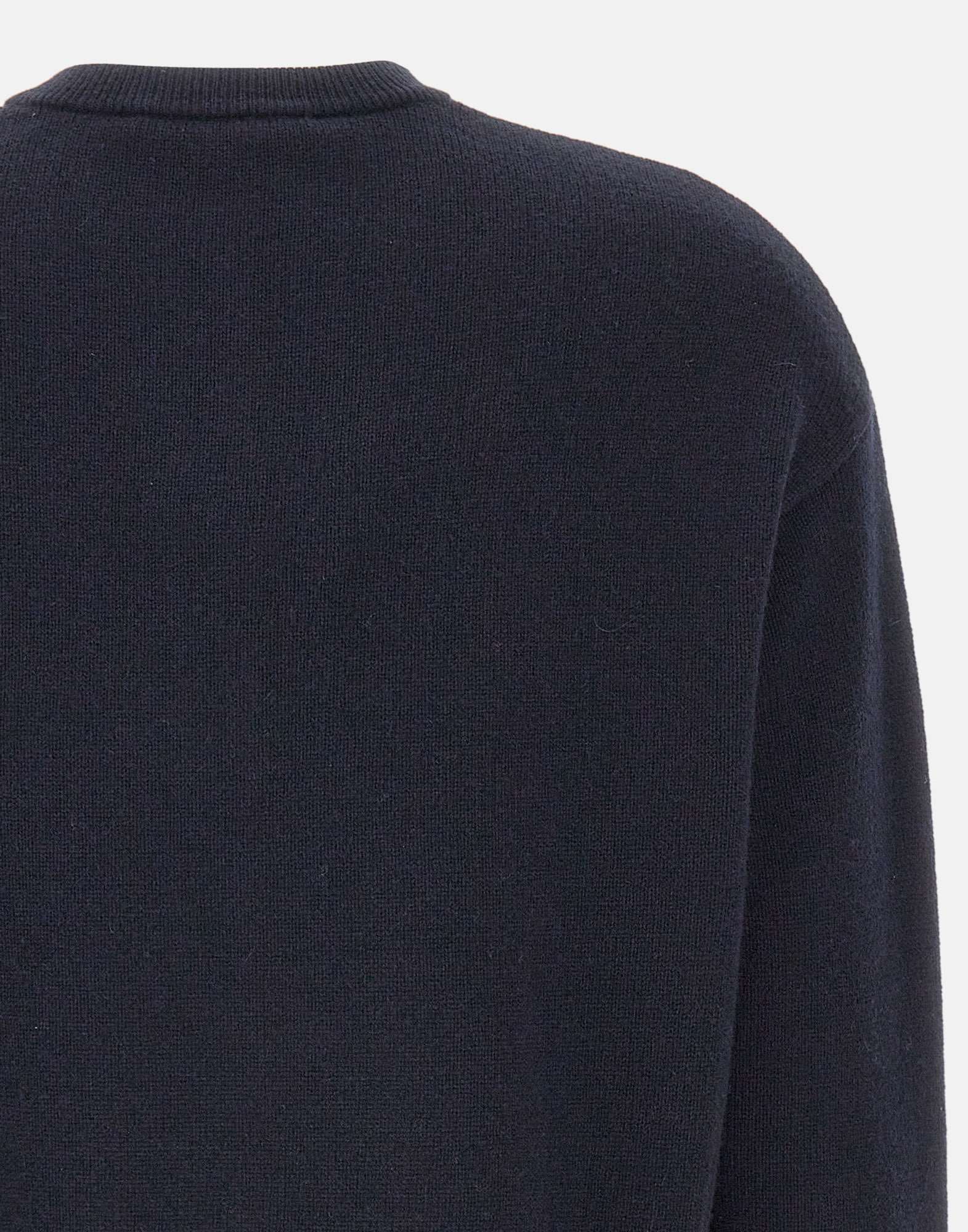 Max Mara Long-sleeved Sweater In Blue