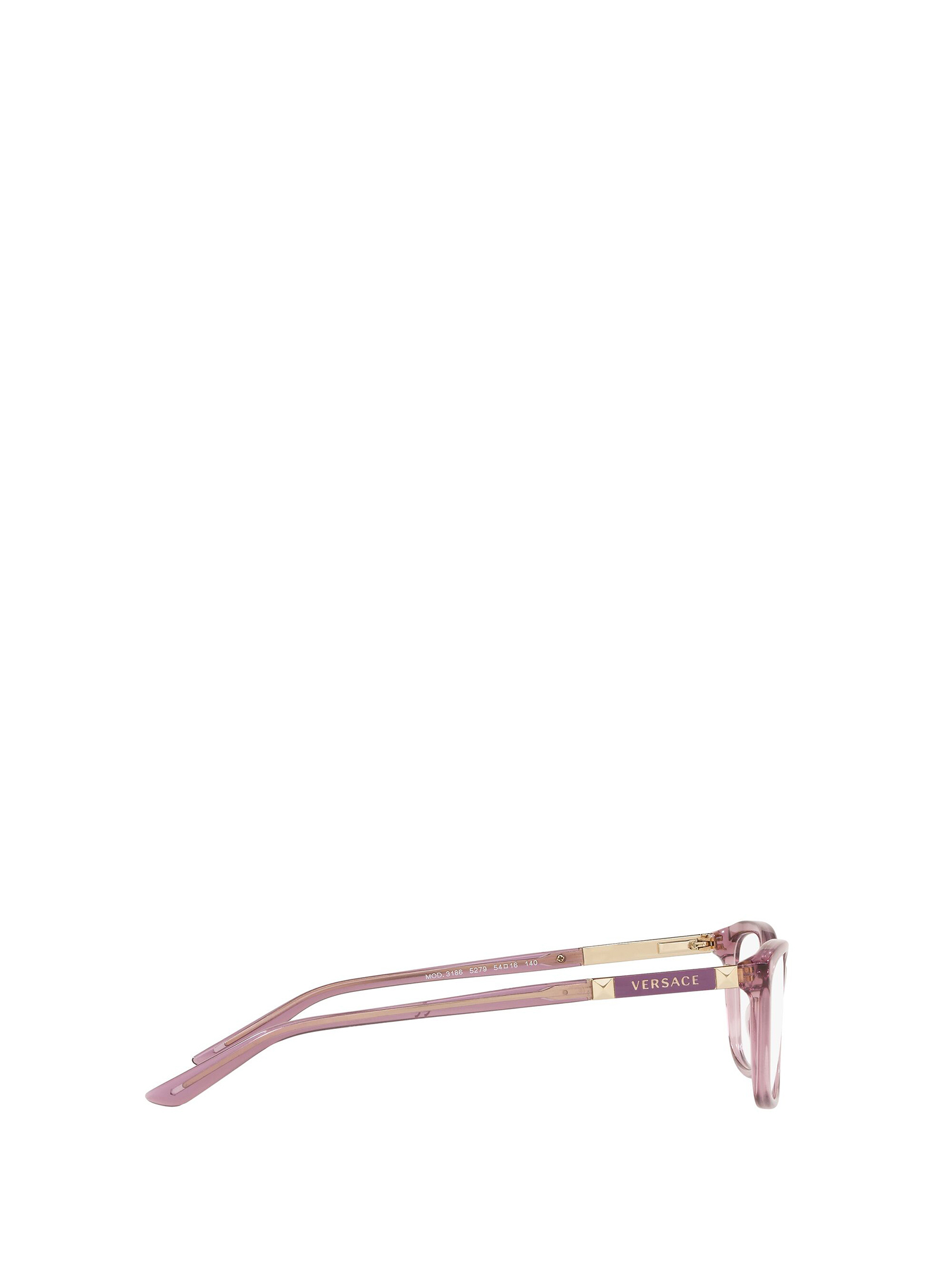 Versace Eyewear Rectangular Frame Glasses In White