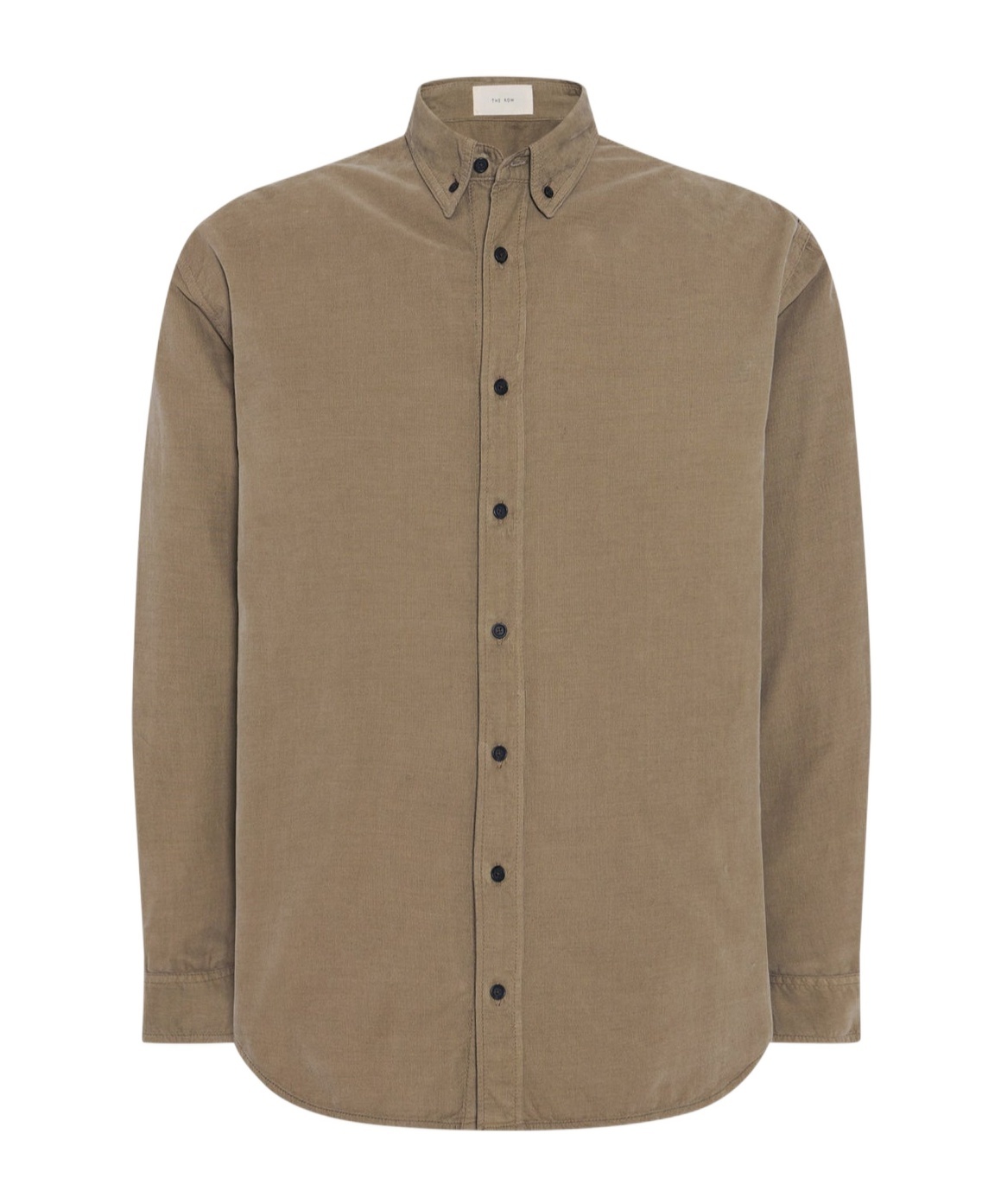 The Row Ruskin S Corduroy Shirt In Brown