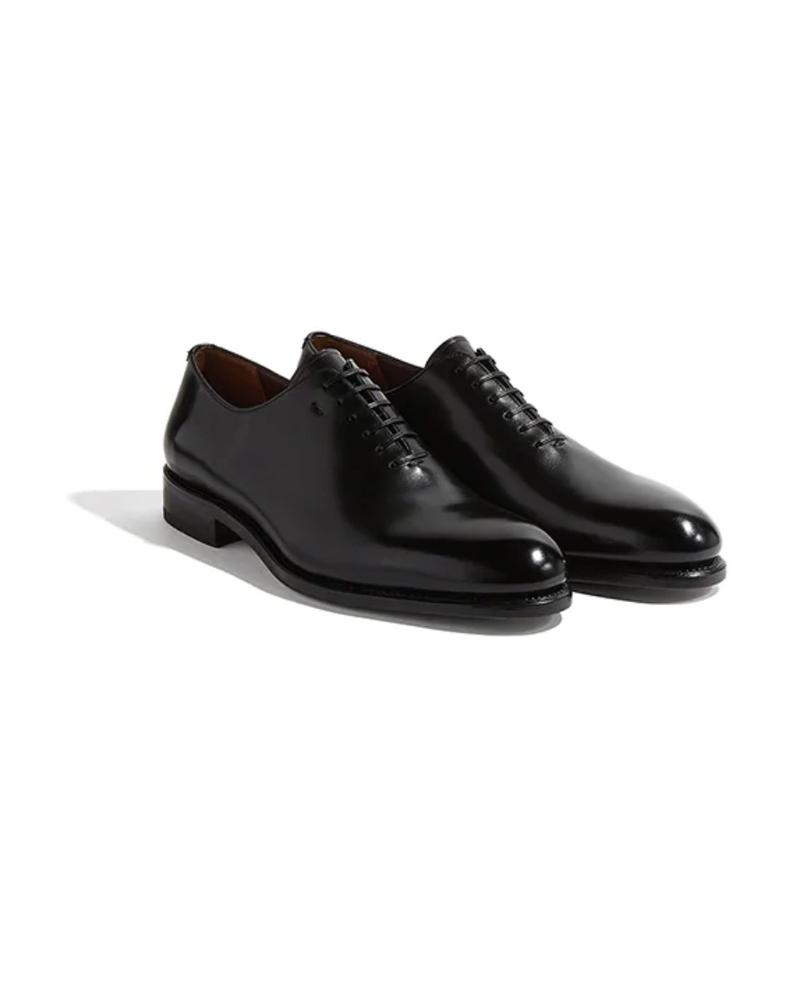 Ferragamo Salvatore  Lace-up Oxford Shoes In Black