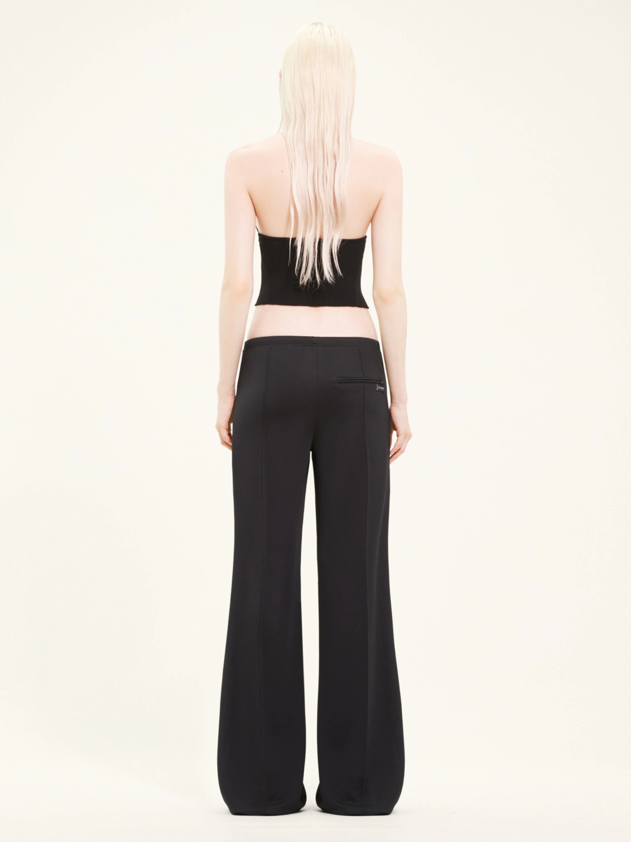 Shop Courrèges Interlock Track Pants In Black